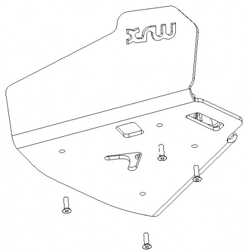 XRW PROT.TRIANG.FRENTE FRONT A-ARMS PHD – MAVERICK 1000 Xxc