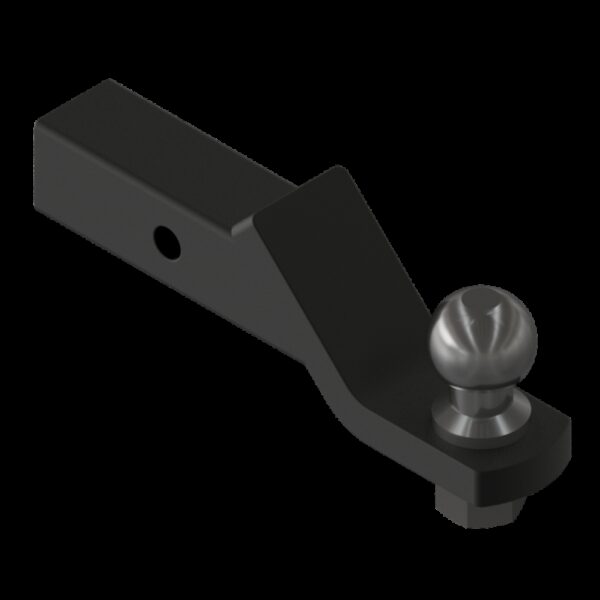 XRW TRAILER HITCH BALL MOUNT STL BLACK