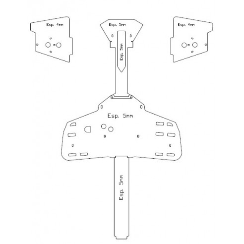 XRW KIT ALU – OUTLANDER 500 / 600/800