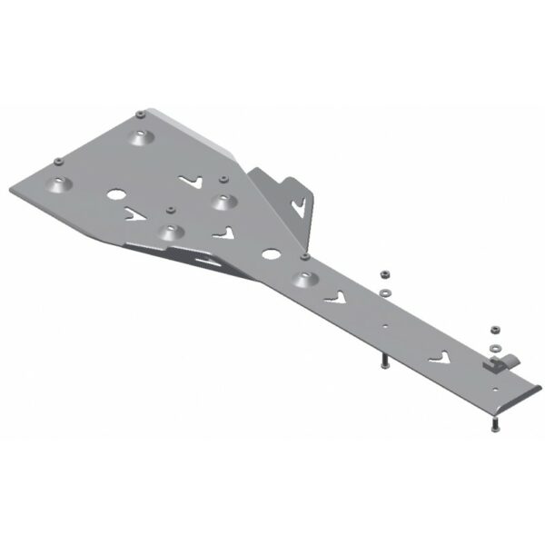 XRW SKID PLATE - 3mm - POLARIS PREDATOR 500