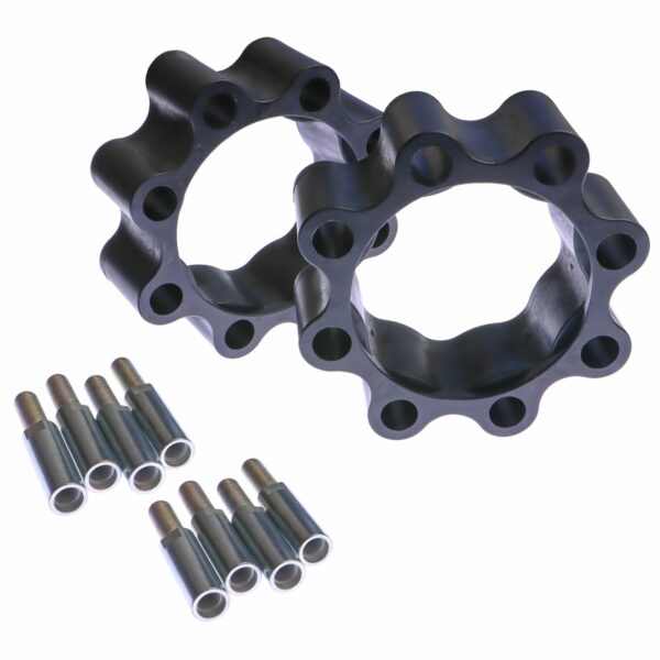 XRW WHEEL SPACERS POLYAMIDE BLACK - 45mm Ø115 - Ø110