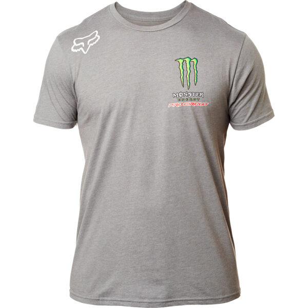 FOX Monster PC Ss Tee, Heather Dark Grey, LFS18F