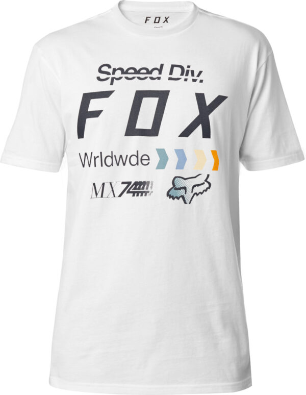 FOX Murc Ss Premium Tee, Optic White, LFS18F