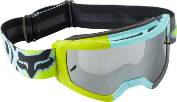 FOX Yth Main Trice Goggle - OS, Teal MX22