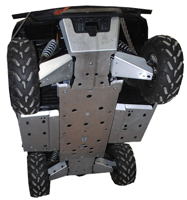 Ricochet ATV Complete Skidplate set Ranger 800 2004-15 (aluminum)