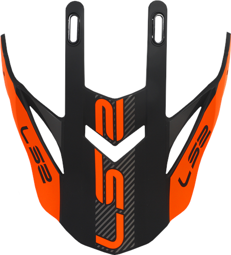 LS2 MX436 EVO PEAK ADVENTURER BLACK ORANGE