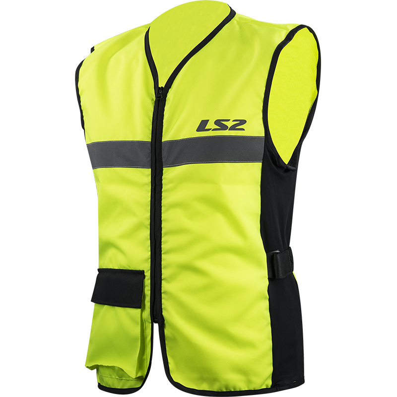 LS2 VEST HI-VIS YELLOW