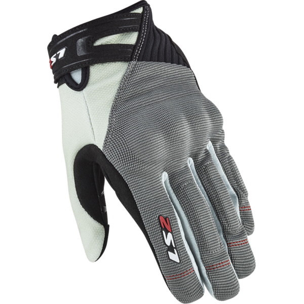 LS2 DART 2 LADY GLOVES GREY PEARL S