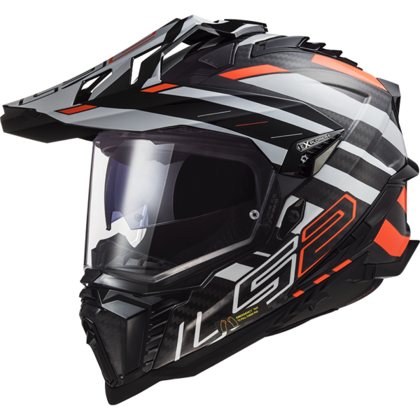 LS2 MX701 EXPLORER C EDGE BLACK FLUO ORANGE-06 XXL