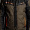 LS2 SHADOW MAN JACKET KHAKI BLACK H-V ORANGE M - Image 3