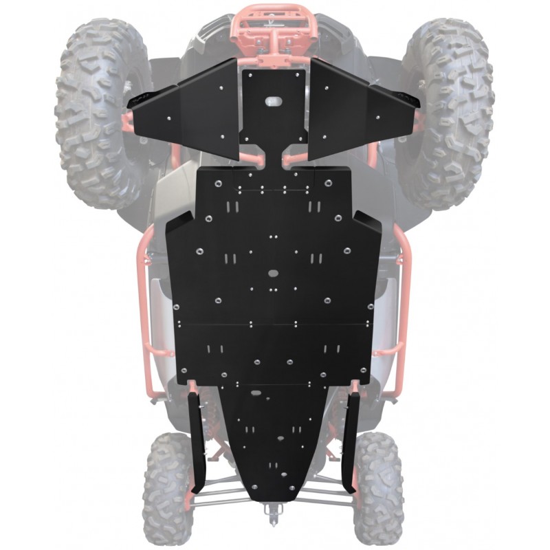 XRW COMPLETE SKID PLATES KIT PHD – SEGWAY VILLAIN SX10