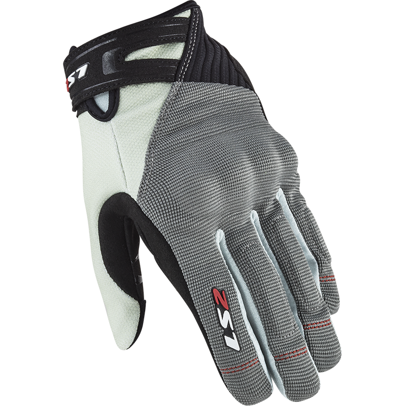 LS2 DART 2 LADY GLOVES GREY PEARL L