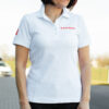 SEGWAY POWERSPORTS White Women Polo T-shirt - Image 3