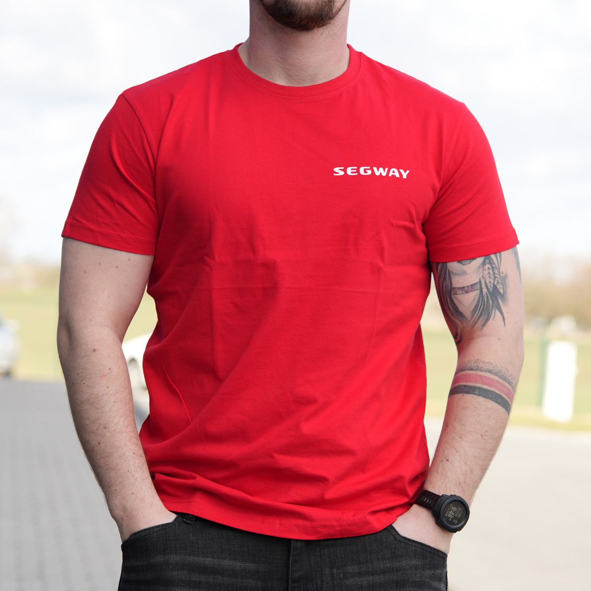 SEGWAY POWERSPORTS Red Men T-shirt