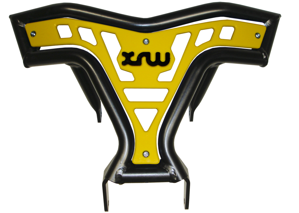 XRW PLASTIC PLATE PHD BUMPER X16 – YELLOW – ONLY PLASTIC PART