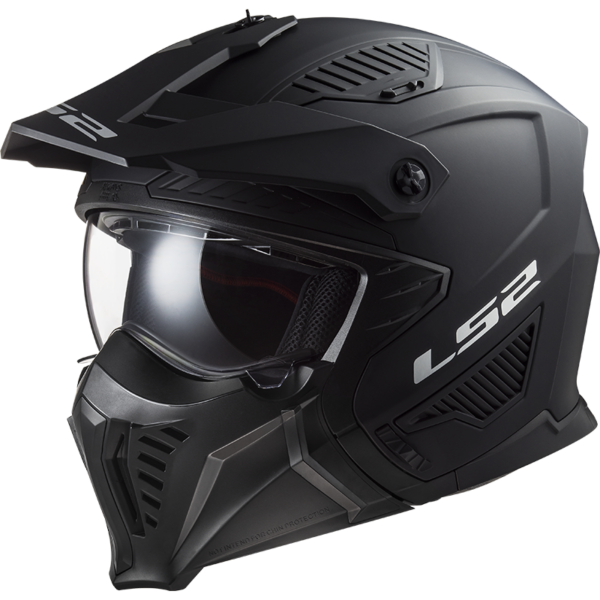 LS2 OF606 DRIFTER SOLID MATT BLACK-06 XXL