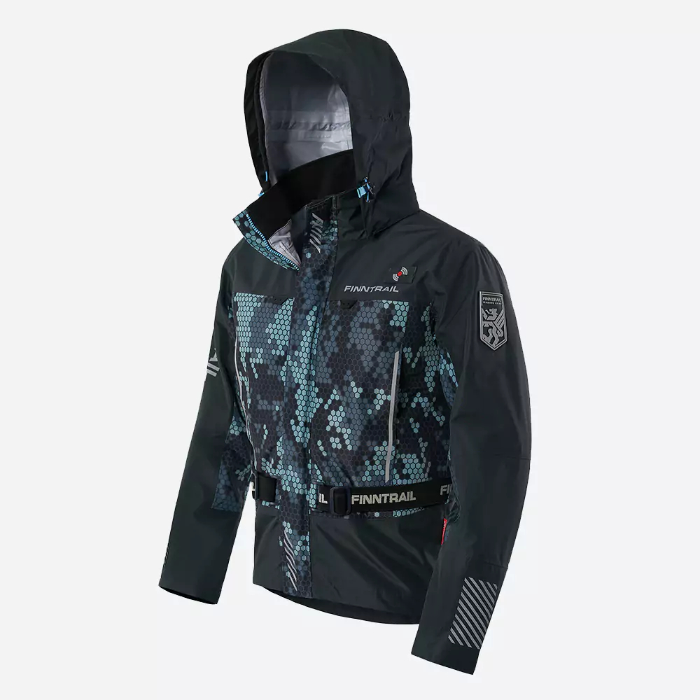 Finntrail Jacket Mudway CamoGrey XXL