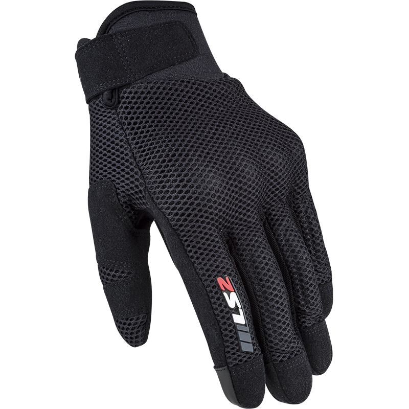 LS2 RAY MAN GLOVES BLACK XXL